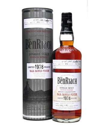 Benriach 1978 31年 Barolo Finish
