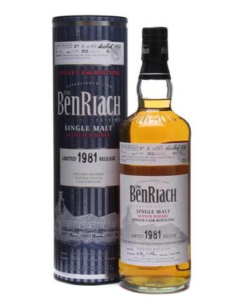 Benriach 1981 28年 Bourbon Barrel #2589