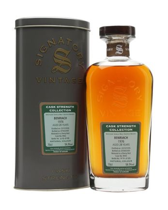 Benriach 1976 28年 Sherry Cask Signatory
