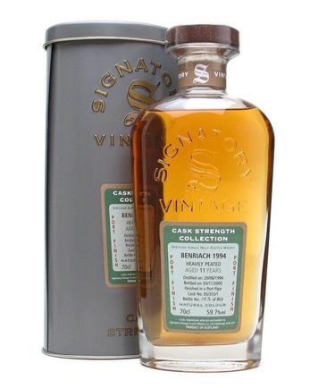 Benriach 1994 11年 Port Pipe Finish Signatory