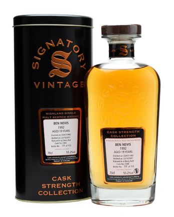 Ben Nevis 1992 19年 Cask #2305 Signatory