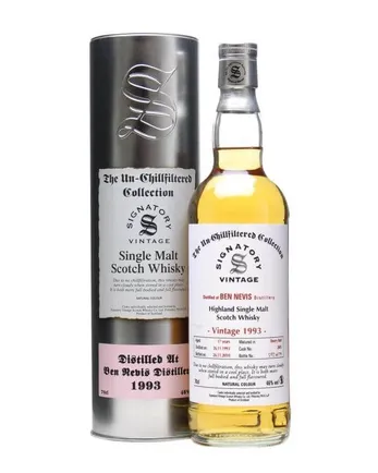 Ben Nevis 1993 17年 Un Chillfiltered Collection Signatory