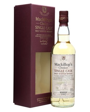 Bowmore 1992 9年 Cask #4192 Mackillop's Choice