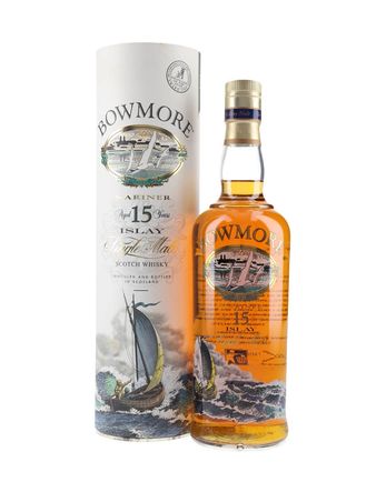 Bowmore Mariner 15年 Screen Printed Label