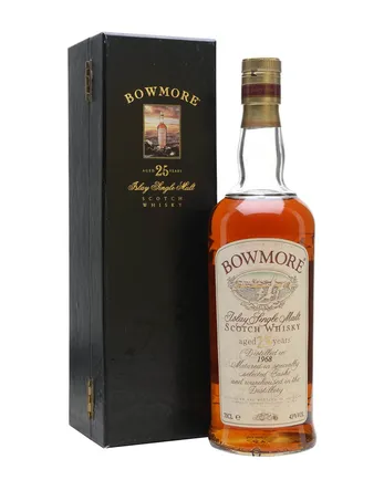 Bowmore 1968 25年