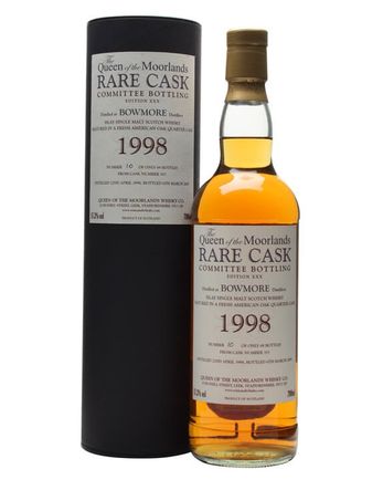Bowmore 1998 10年 Cask #353 Queen of the Moorlands