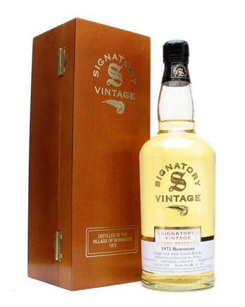 Bowmore 1972 30年 Rare Reserve Signatory