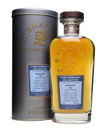 Bowmore 1980 28年 Signatory Cask Strength Collection