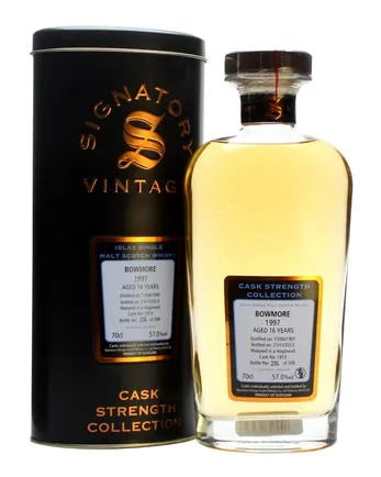 Bowmore 1997 16年 Cask #1913 Signatory Cask Strength Collection