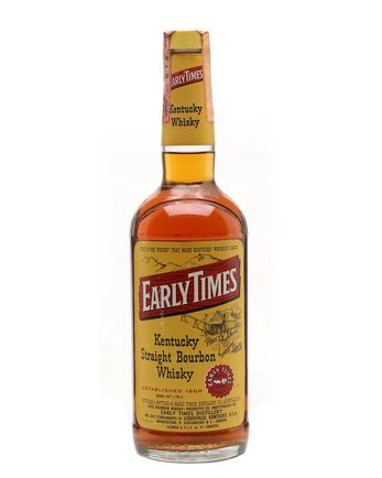 Early Times 4年 Bottled 1980s New Label