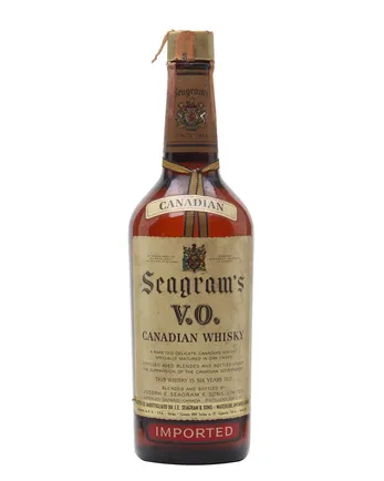 Seagram's VO 6年 Bottled 1960s