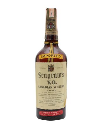 Seagram's VO 6年 Bottled 1940s