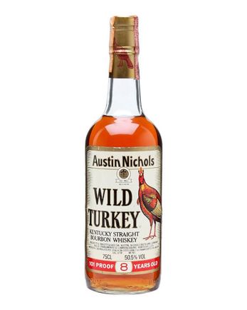 Wild Turkey Bourbon 8年 Bottled 1980s