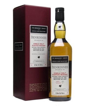 Benrinnes 1996 12年 Managers' Choice