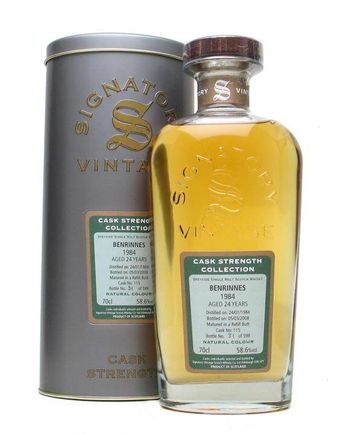 Benrinnes 1984 24年 Signatory Cask Strength Collection