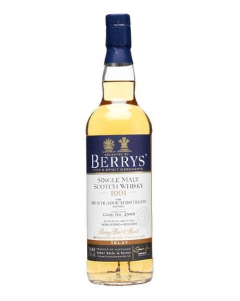 Bruichladdich 1991 21年 Cask #2998 Berry Bros & Rudd