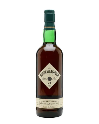 Bruichladdich 21年 Cask Strength Bottled 1990s