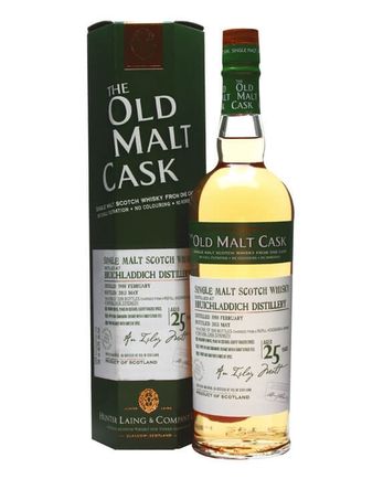 Bruichladdich 1988 25年 Cask #9810 Old Malt Cask Hunter Laing