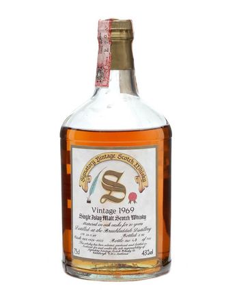 Bruichladdich 1969 20年 Casks #4928 4932 Signatory
