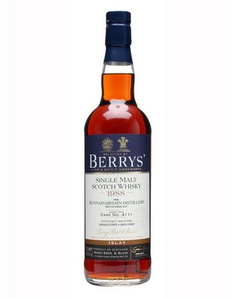 Bunnahabhain 1988 24年 Cask #4111 Berry Bros
