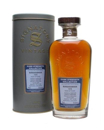 Bunnahabhain 1978 27年 Sherry Cask Signatory