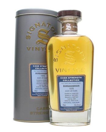 Bunnahabhain 1978 29年 Signatory Cask Strength Collection