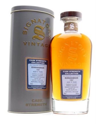 Bunnahabhain 1997 9年 Sherry Butt Signatory Cask Strength Collection