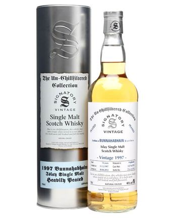 Bunnahabhain 1997 14年 Cask #5527-5529 Signatory Un-Chillfiltered Collection