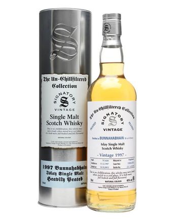Bunnahabhain 1997 14年 Peated Cask #5520-2 Signatory Un-Chillfiltered Collection