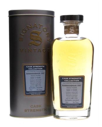 Bunnahabhain 1997 12年 Heavily Peated Signatory