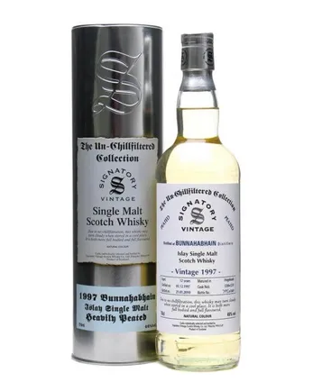 Bunnahabhain 1997 12年 Unchilfiltered Peated Signatory Un-Chillfiltered Collection