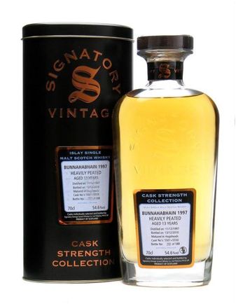 Bunnahabhain 1997 13年 Heavily Peated Signatory Cask Strength Collection