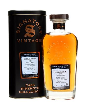 Bunnahabhain 2001 9年 Cask #1764 Signatory