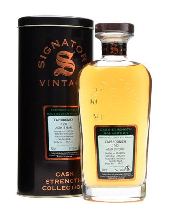 Caperdonich 1992 19年 Cask #46238 Signatory Cask Strength Collection
