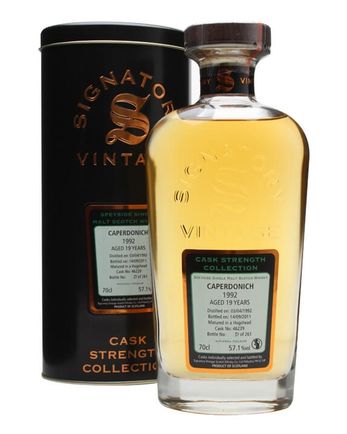 Caperdonich 1992 19年 Cask #46239 Signatory Cask Strength Collection