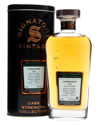 Caperdonich 1992 20年 Cask #46244 Signatory Cask Strength Collection