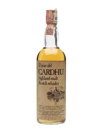 Cardhu 12年 Bottled 1980's