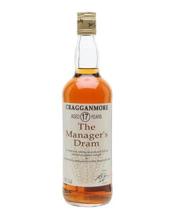 Cragganmore 17年 Manager's Dram