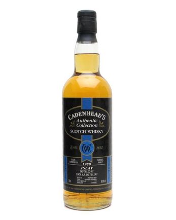 Caol ila 1980 20年 Cadenhead's
