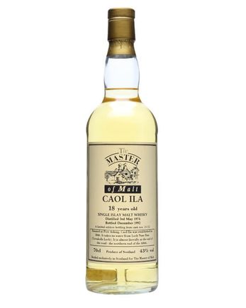 Caol Ila 1974 18年 The Master of Malt
