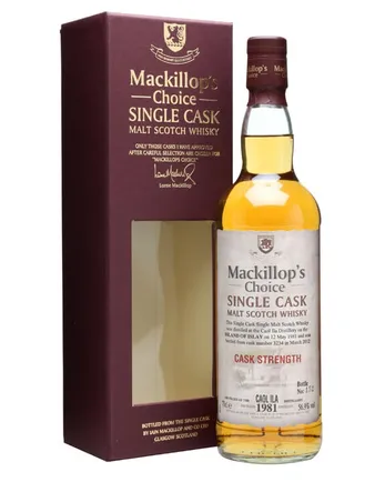 Caol Ila 1981 20年 Cask #3234 Mackillop's Choice