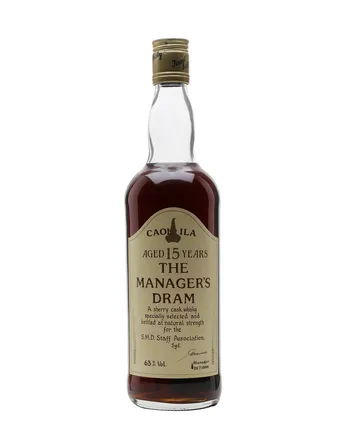 Caol ila 15年 Manager's Dram Sherry Cask