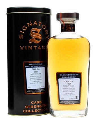 Caol Ila 1982 29年 Cask #6485 Signatory Cask Strength Collection