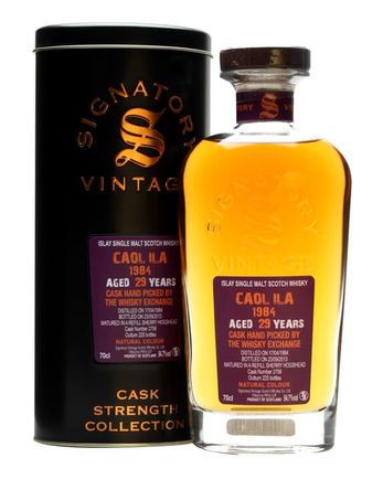 Caol Ila 1984 29年 Sherry Cask Signatory