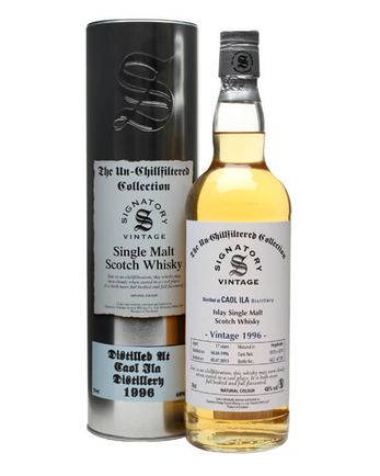 Caol Ila 1996 17年 Cask #5572+3 Signatory Un-Chillfiltered Collection