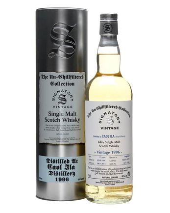 Caol Ila 1996 17年 Cask #12559+70 Signatory Un-Chillfiltered Collection