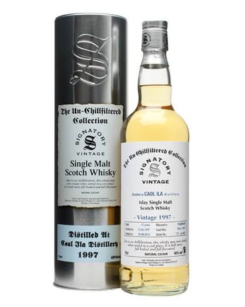 Caol Ila 1997 15年 Cask #7816+7 Signatory Un-chillfiltered Collection