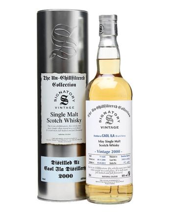 Caol Ila 2000 11年 Bourbon Cask #310331 2 Signatory Un-Chillfiltered Collection