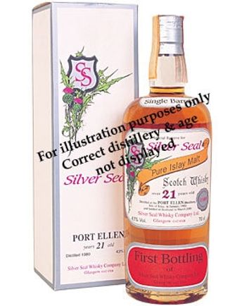 Caol ila 1980 20年 Silver Seal