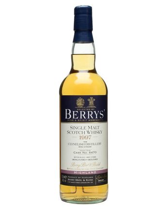 Clynelish 1997 15年 Cask #6470 Berry Bros Berry Bros & Rudd